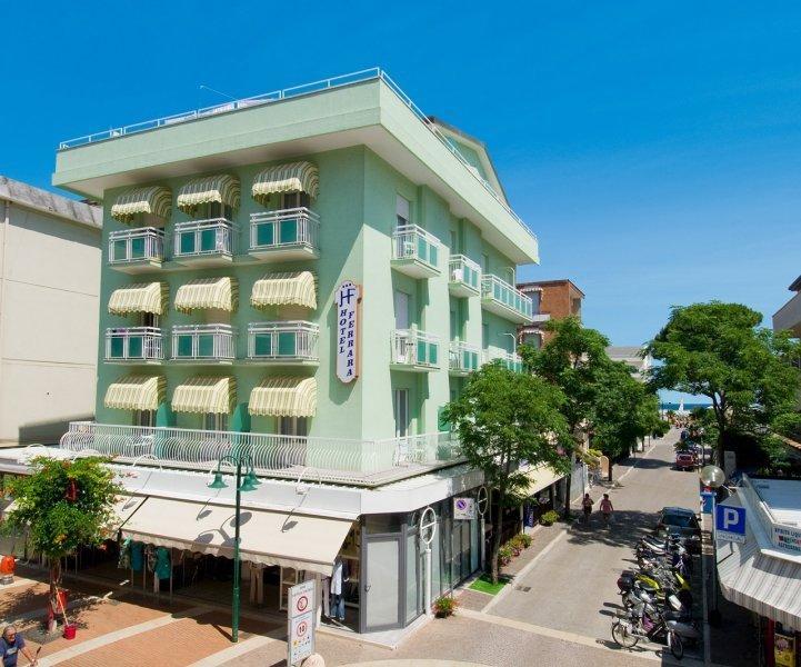 Hotel Ferrara Cattolica Exterior foto